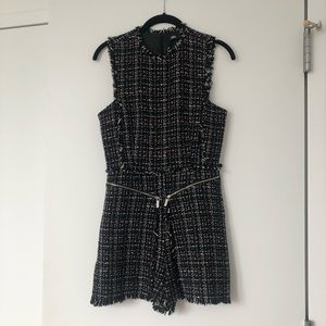 Zara Tweed Romper